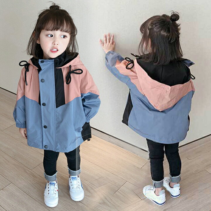 楽天市場 キッズコート マウンテンパーカー フード付き ジャケット 子供服 パーカー ジップアップ ベビー服 スプリングコート アウター 春 秋冬 キルティング 薄手 女の子 アウター キッズ こども服 マウンテンコート トップス Modanic