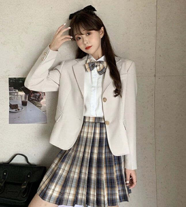 楽天市場】卒業式 スーツ 女の子 5点セット 入学式 女子高校生 jk制服 
