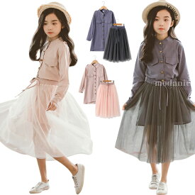 楽天市場 チュールスカート キッズ ロングの通販