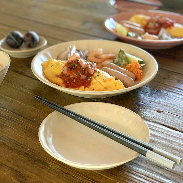 500円引きクーポン お皿 おしゃれ 洋食器 皿 プレート 中皿 お菓子 ティータイム カフェ カフェ風 おしゃれな食器 おうちcafe Cafe食器 美濃焼 ケーキ皿 14 5cm フルート 3color