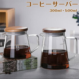 コーヒーサーバー 耐熱ガラス ポット コーヒー ドリップ ハンドドリップ コーヒー用品 送料無料 プレゼント