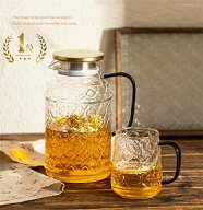 ★スーパーSALE限定ポイント10倍★＼楽天1位獲得／耐熱ガラス カップ ピッチャーフレーバーウォーター 麦…