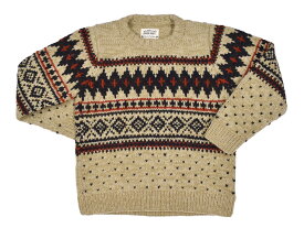 セーター メンズ レディース ユニセックス ニット プルオーバー 手編み ブランド 暖かい ウール 100％ おしゃれ かわいい 秋 冬 OMOIKNIT オモイニット クリスマス