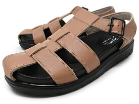 サンダル レディース 厚底 柔らかい 本革 ベルト ストラップ 履きやすい 軽量 疲れない RP-288 BLACK LBROWN BEIGE 日本製 ブランド Recipe marche レシピ マルシェ ブラックフライデー クリスマス