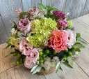 店長におまかせ下さい アレンジメント5,300円（税込・送料込）　生花アレンジメント　フラワーアレンジメント　誕生日　お祝　記念日　フラワーギフト