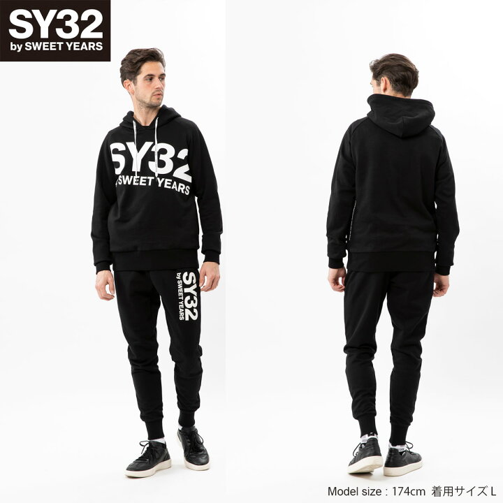 Ssteens 楽天市場】スウェットパンツ 裏毛 S/M/L/XL/XXL LL/3L ◇BIG LOGO LONG PANTS◇ SY32 by SWEET  YEARS エスワイサーティトゥバイスウィートイヤーズ [TNS1741] : SY32 公式ストア