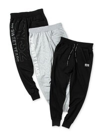 パンツ ロングパンツ スウェットパンツ スウェット スリムシルエット S/M/L/XL/XXL LL/3L ◆SLASH BIG LOGO SWEAT PANTS◆ SY32 by SWEET YEARS エスワイサーティトゥバイスウィートイヤーズ [13009]