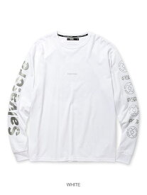 Tシャツ 長袖 ロンングスリーブ ルーズシルエット リフレクタープリント S/M/L/XL/XXL LL/3L ◆LOOSE SILHOUETTE SALVATORE L/S TEE◆ SY32 by SWEET YEARS エスワイサーティトゥバイスウィートイヤーズ [TNS1788J]