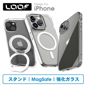 [黄ばみにくい ガラス&MagSafe] LOOF iPhone 18 Pro Max 17e 16e クリアケース i