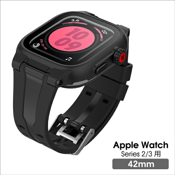楽天市場】完全防水 AppleWatch バンド ケース Series 9 8 7 6 5 4 3 2 