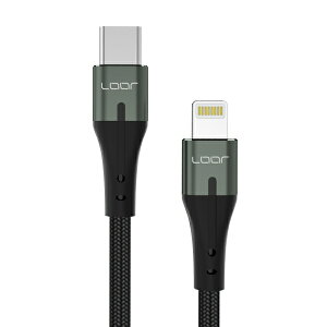 [PDΉ!Iׂ]LOOF P[u [d }[d MFiF USB-C Lightning ^CvC [d X}z PD Ή Power Delivery [d USB C Type-C iPhoneP[u USBC CgjOP[u 3A 100cm 30cm iPad Android