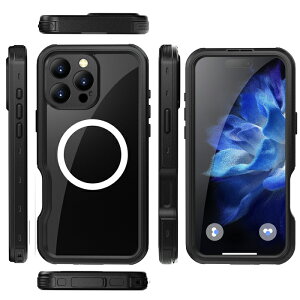 [IP68���S�h���d�l]LOOF iPhone 17e 17 Air 16e 16 15 iPhone14 Pro Max Plus �P�[�X �h�� iPhoneSE ��3���� iPhone13 mini iPhone12 iPhone11 Pro Max �P�[�X �J�o�[ �h�� �N���A MagSafe�Ή� SE ��2���� X 8 7 Plus �H������ �h���J