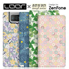 LOOF × anyan Zenfone 10 9 Zenfone8 Flip 7 Pro 6 Max M2 手帳型ケース M1 ケース 手帳型 Live L1 カバー ゼンフォン スマホケース エイスース ASUS ZenFone5 Zenfone 5Z 5Q 薄い ベルト無し Zenfone4 MAX 手帳型カバー カード収納 パス入れ ブック型カバー 軽い