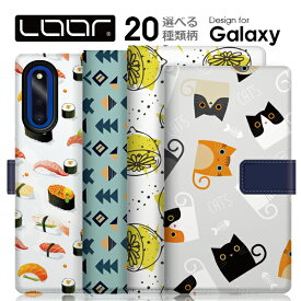 LOOF SELFEE Galaxy S10 Feel2 Feel S9 ケース カバー S8 edge S7edge S6 S6edge S5 galaxys10 galaxys 10 9 8 7 6 5 edge ケース カバー 手帳型 スマホケース カード収納 カードポケット ベルト付 犬 猫 かわいい スタンド