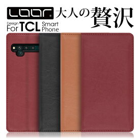 LOOF ROYALE TCL 10 Lite Pro ケース カバー 10Lite 10Pro ケース カバー スマホケース 本革 レザー カード収納 カードポケット スタンド ベルトなし シンプル Leather