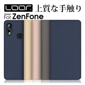 LOOF SKIN Zenfone 10 9 ASUS ROG Phone 6 Pro 8 Flip 7Pro 7 ケース カバー Zenfone Max Pro Max Plus M2 M1 Live L1 5 5Q 5Z 4 Max ケース カバー 手帳型 スマホケース カード収納 カードポケット スタンド シンプル 定番 おしゃれ