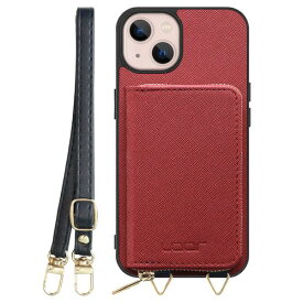 LOOF CASUAL-SHELL POUCH iPhone 用 17 Air 16e 16 15 iPhone14 Pro Max Plus ケース iPhone13 iPhone12 11 Pro Max SE 第3世代 ケース カバー iPhone X XS Max XR 8 7 6 Plus 14 13 12 11 Pro Max ケース カバー スマホケース ショルダー スマホショルダー 背面収納 首掛け