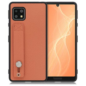 [スマホベルト付きでしっかりホールド]LOOF HOLD-SHELL AQUOS sense10 wish5 R10 sense9 wish4 R9 R8 pro sense8 wish3 sense7 Plus sense6 ケース カバー AQUOS wish2 sense5G sense4 lite zero6 sense 9 8 7 6 やさしいスマホ2 ケース 背面 スマホケース ベルト付き 本革