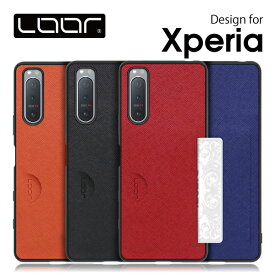 LOOF CASUAL-SLOT Xperia 5 V 10 V 1 V 5 V 10 IV III Lite 5 II 1 ケース カバー Xperia5 V 10 IV III Lite Xperia5 II Xperia1 Xperia5 V 10 Xperia5 Xperia1 IV III II Fun Edition ケース カバー スマホケース カード収納 背面 背面収納 カード シンプル