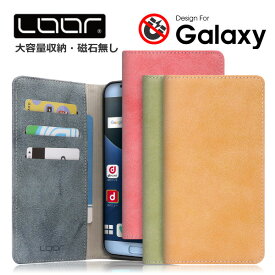 LOOF SIKI Galaxy Note10+ S10+ S10 A20 A7 A30 Feel2 ケース カバー S9+ S9 S8+ S8 S7 S6 edge Note9 Note8 ケース カバー 手帳型 スマホケース カード収納 カードポケット マグネットなし スタンド シンプル 定番