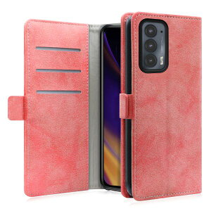 LOOF SIKI motorola edge 40 neo moto g64 g64y g53s 5G g53j g53y 5G g13 g32 motorola edge 30 pro g31 edge 20 ケース カバー g50 5G g100 g10 g30 g9 play g pro g8 ケース カバー 手帳型ケース PUレザー カード ベルト マグネットなし