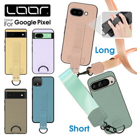 LOOF STRAP-SHELL Google Pixel 10 9a 9 Pro XL 8a 8 7a 7 Pixel 6a 6 Pro ケース カバー Pixel 5a 4a 5G 5 4 XL Pixel8 Pixel7a Pixel7 Pixel7Pro Pixel6a Pixel6Pro ピクセル7 Pro ピクセル6 6a ケース カバー ショルダー 背面 ストラップ ネックストラップ 本革 レザー