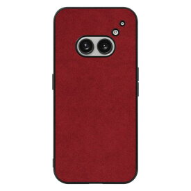 LOOF ALCANTARA-SHELL Nothing Phone (2a) ケース カバー nothingphone 2a nothingphone2a ナッシング フォン ナッシングフォン 2a ケース カバー スマホケース ストラップホール アルカンターラ 高級 ナッシングフォンケース