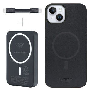[200�~OFF�N�[�|���z�z��] LOOF Mag+ BATTERY-SHELL iPhone 17 Air 16 15 14 13 12 Pro Max Plus mini 16e �P�[�X �J�o�[ MagSafe�Ή� iphone 16promax 16plus 16pro 15pro iphone13 iphone14 iphone15 �P�[�X �{�v ���o�C���o�b�e���[�t�� 5