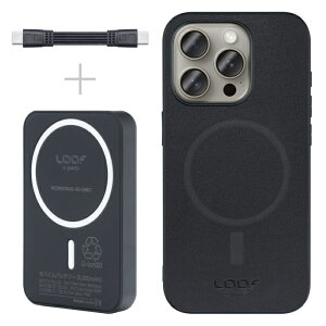 LOOF Mag+ BATTERY-SHELL iPhone 17 Air 16 15 14 13 12 Pro Max Pro Plus mini 16e �P�[�X �J�o�[ MagSafe�Ή� iphone 16 16promax 16plus 16pro 15pro 12pro iphone12 iphone13 iphone14 iphone15 16 �P�[�X �{�v ���o�C���o�b�e���[�t�� 5000mAh P