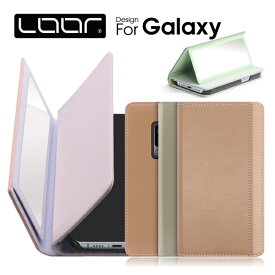 LOOF MIRROR Galaxy Note 20 Ultra A30 A20 Note10+ A7 Feel2 S9 S9+ ケース カバー S8 S8+ edge S7edge S6 S6edge S5 Note9 Note8 galaxynote 10+ 9 8 galaxys 7 6 5 edge ケース カバー 手帳型 スマホケース カード収納 カードポケット 鏡 鏡付き スタンド ミラー