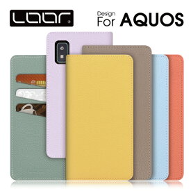 LOOF BOOK AQUOS sense8 wish3 sense7 Plus ケース カバー シンプルスマホ 6 5 BASIO active wish2 wish sense6s sense6 sense5 sense4 sense3 sense2 sense lite basic plus zero 6 ケース カバー 手帳型 スマホケース 本革 カード収納 カードポケット マグネットなし