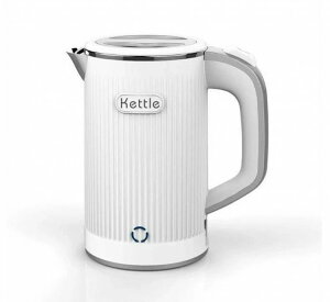 電気ケトル 小型 0.8L 携帯用 ミニケトル 600W ポータブルケトル 沸騰後自動OFF 空焚き防止 蓋取り外し可能 コンパクト電気ポット 湯沸かし器 キャンプに使用 旅行 お手入れ簡単