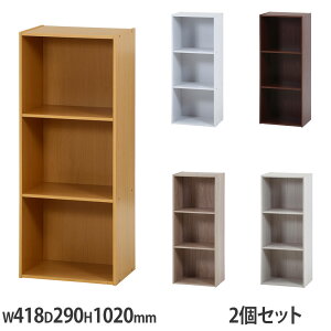 �J���[�{�b�N�X3�i 2�Z�b�g ��418×���s290×����1020mm �i�`������ �z���C�g �u���E�� �A�b�V���O���[ �z���C�g�E�H�b�V�� ���[�{�b�N�X ���[ �V���v�� 1316