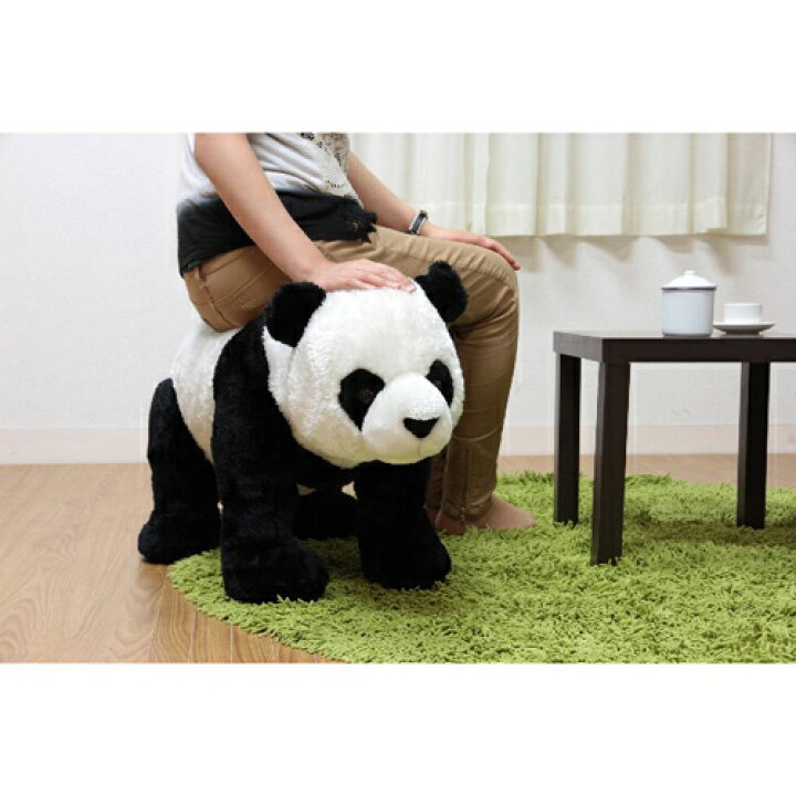 楽天市場】アニマルスツール パンダ プレゼント用 座れる動物 B3851-39 