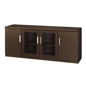 【法人限定】 サイドボード 飾り棚 収納棚 収納ラック オフィス家具 収納家具 ローボード 役員家具 役員室 社長室 オフィス 事務所 高級 重厚 日本製 SVP-32SB