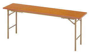 【P5倍10/30 13-15時&最大1万円クーポン10/30】 【法人限定】 会議用テーブル 折りたたみ 幅1800×奥行600mm 共張り ミーティングテーブル ワークテーブル 作業机 オフィス 日本製 完成品 シンプル KT