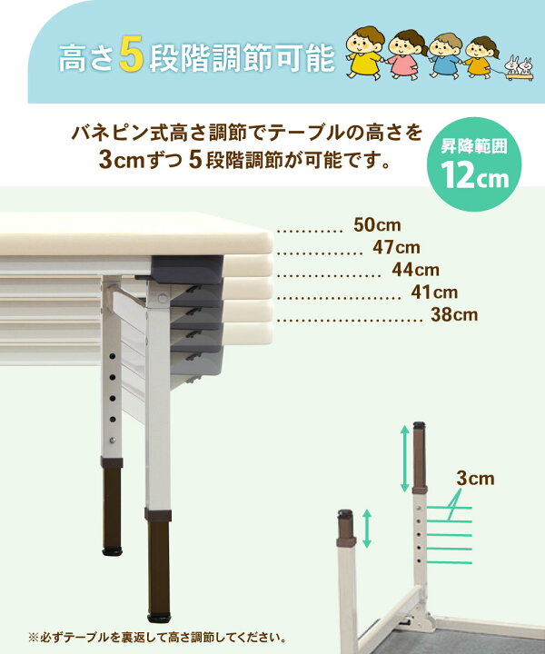 楽天市場】【法人送料無料】 2台 セット 折りたたみテーブル 作業台 
