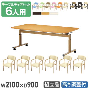 y@lz _CjOe[uZbg 6lp 2100mm s900mm \tgGbW e[u ~e[u Ƒ _CjO`FA { DINING-18