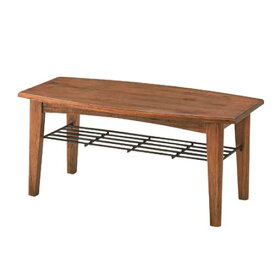 センターテーブルS ローテーブル リビングテーブル コーヒーテーブル 棚付きテーブル 天然木 木製テーブル 角型テーブル ブリジット ティンバー PM-301