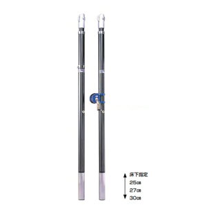 【P5倍10/25 13-15時&最大1万円クーポン10/24-27】 【法人限定】 体育館用バレ−支柱 カーボン製 ギア昇降式 ズリ上がり防止 Vリーグ 試合 練習 学校 部活 バレーボール ネット ネットポール 送料