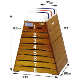 【P5倍1/25 13-15時&最大1万円クーポン1/24-28】 【法人限定】 跳び箱 8段 飛び箱 小学校 体育館 授業 ライン入り 体育用具 体育 体操 学校 教育施設 スポーツ施設 備品 とび箱 スポーツ用 日本製 S-4063-4067