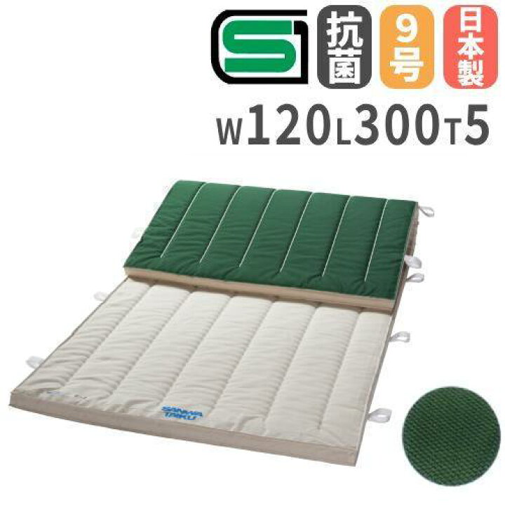 楽天市場】【最大1万円ｸｰﾎﾟﾝ4/14-17】 体操マット 5cm厚 9号帆布 抗菌 