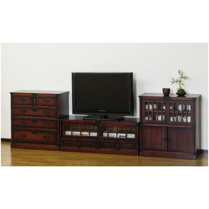 楽天市場】【P5倍3/30 13-15時&最大1万円ｸｰﾎﾟﾝ3/30】 水屋 水屋箪笥 置  