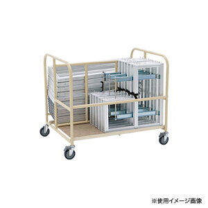 【P5倍10/30 13-15時&最大1万円クーポン10/30】 ひな段収納台車 ひな段収納キャリィ 収納 折りたたみ式アルミ製ひな段用 ワゴン 収納ラック キャスター付き 移動式 スチール製 SC-H