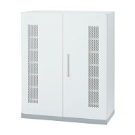 【P5倍7/15 13-15時&最大1万円クーポン7/15】 【法人限定】 PC一括収納庫 コードホール付き キャビネット…
