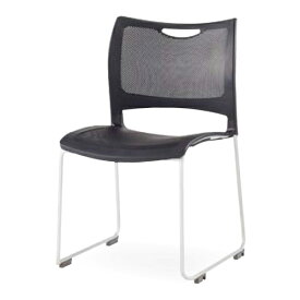 スタッキングチェア 塗装脚 ミーティングチェア 会議イス 樹脂製 メッシュ 軽量 積み重ね オフィス 会議 講義 学校 授業 椅子 チェア 送料無料 CMC-MKT01