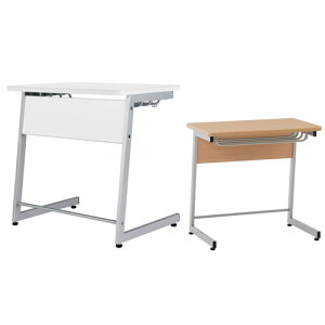 【P5倍10/25 13-15時&最大1万円クーポン10/24-27】 【法人限定】 学校机 学習机 学校 机 幅750×奥行500mm 学生机 スクールデスク 教室 塾 勉強机 ワークテーブル ワークデスク 作業台 業務用 棚付き RF