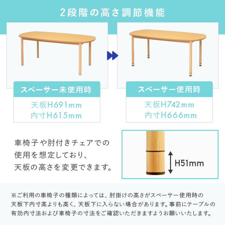 楽天市場】【法人限定】 ダイニングテーブルセット 4人用 楕円形 幅 