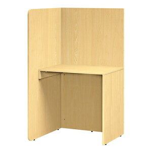 【法人限定】 パネルデスク 集中ブース 個人ブース 幅718×奥行700mm L型 学校 机 図書館 学習机 パーソナルブース デスク 個室 自習ブース 個別 RFBD2-L0770NA