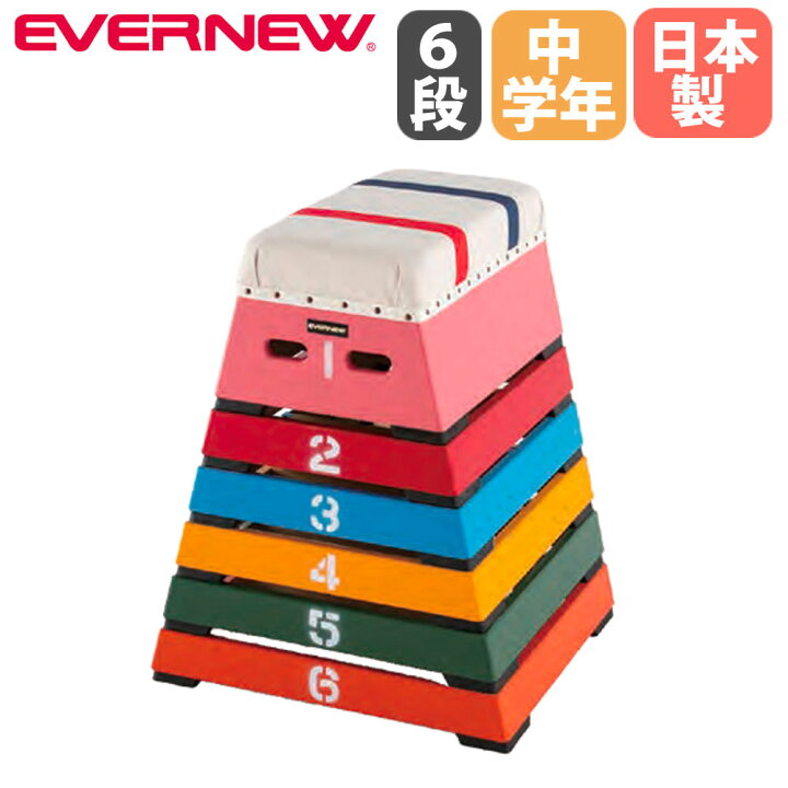 楽天市場】【P5倍6/20 13-15時&最大1万円ｸｰﾎﾟﾝ6/20-25】 跳び箱 6段 